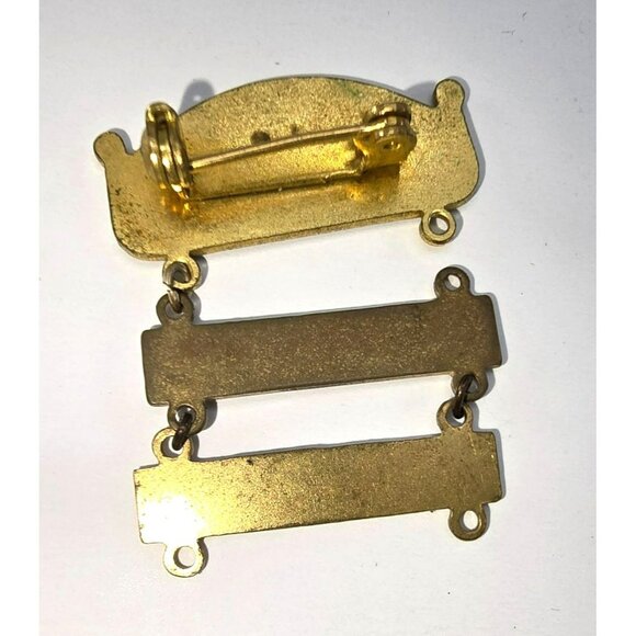 Vintage BFCL Masonic Rainbow Girl International Order Merit & Service Pins LI605 - Picture 5 of 6